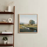 "Peace Like a River" - Art Print in Shady Green by Rachel Nelson - In a Room