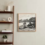 "The Melancholy of Stones" - Art Print in warm grey by Eva Marion - In a Room