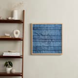 "Gathered Remnants II" - Art Print in Regal Blue by Debra Pruskowski - In a Room