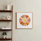 "sun face" - Art Print in Sunrise by Sara Berrenson - In a Room