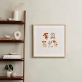 "pups" - Art Print in Sand by Vivian Yiwing - In a Room