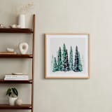 "Scenic Route" - Art Print in White by Kelsey McNatt - In a Room
