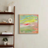 "Lucid" - Art Print in Lemon by Lindsay Megahed - In a Room