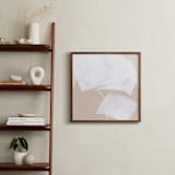 "Studio Forms 3" - Art Print in Linen by Jennifer Daily - In a Room