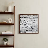 "Date Due" - Art Print in Ivory by ALICIA BOCK - In a Room