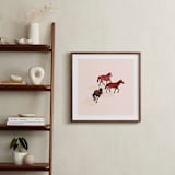 "Howdy Partner 2" - Art Print in Cream by Gabrielle Neil - In a Room