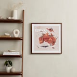 "Animals of Australia" - Art Print in Copper by Kamala Nahas - In a Room