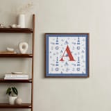 "Sea Friends 2" - Personalized Art Print in Blue by Teju Reval - In a Room