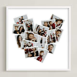 "Heart Snapshot Mini: Framed Photo" - Framed Photo in White by Minted - Framed