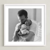 "The Big Picture: Father's Day Framed Photo" - Framed Photo in White by Minted - Framed