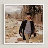 "The Big Picture: Graduation Framed Photo" - Framed Photo in White by Minted - Framed