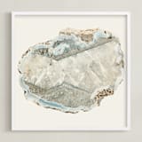 "Agate" - Art Print in powder by Baumbirdy - Framed