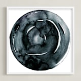 "Black Pearl" - Art Print in Black Pearl by Naomi Ernest - Framed