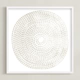 "surround me" - Art Print in earth by R studio - Framed