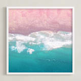 "Secret Cove" - Art Print in Color by Jessica C Nugent - Framed