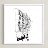 "Paris 3" - Art Print in Black by IMG_101 - Framed