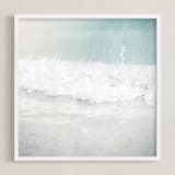 "Escapade" - Art Print in Ocean Blue by Alicia Youngken - Framed