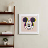 "Glitch" - Art Print in Blush by Igor - In a Room