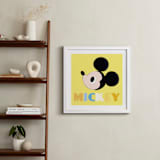 "Mickey" - Art Print in Sunshine by Angela Thompson - In a Room