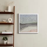 "Making a mark" - Art Print in Dusty Green by Nina Leth - In a Room