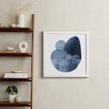 "Precipice 2" - Art Print in Deep Sea by Olivia Raufman - In a Room