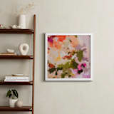 "floret" - Art Print in Olive Green by Parima Studio - In a Room