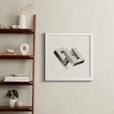 "Room with a view" - Art Print in Eggshell by Heather Francisco - In a Room