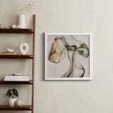 "Climbing" - Art Print in Latte by Anne Ciotola - In a Room