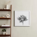 "Abode 2" - Art Print in Silver Grey by Lisa Sundin - In a Room