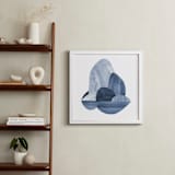 "Precipice 1" - Art Print in Deep Sea by Olivia Raufman - In a Room