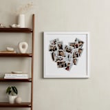 "Heart Snapshot Mini: Framed Photo" - Framed Photo in White by Minted - In a Room
