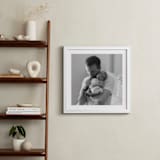 "The Big Picture: Father's Day Framed Photo" - Framed Photo in White by Minted - In a Room