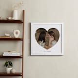 "In A Heart: Framed Photo " - Framed Photo in White by Minted - In a Room