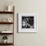 "Artifact: Square Framed Photo" - Framed Photo in Charcoal by Snow and Ivy - In a Room