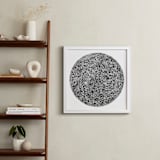 "Rice" - Art Print in Black by Bryn Wears-Fitipaldi - In a Room