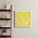"Lemonade & Moonbeams" - Art Print in Lemon by Kerry Doyle - In a Room