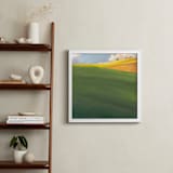 "September Hill" - Art Print in Rich Green by Stephanie Goos Johnson - In a Room