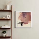 "There's A Lot Going On Underneath" - Art Print in mad mauve by Lauren Packard - In a Room