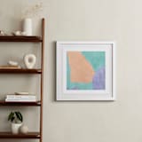 "Georgia in Paint" - Art Print in Georgia Peach by Denise Wong - In a Room