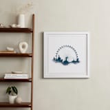 "London Eye" - Art Print in Night Sky by Paul Berthelot - In a Room