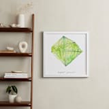 "August - Peridot" - Art Print in Peridot by Naomi Ernest - In a Room