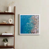 "Turquoise II" - Art Print in Mediterranean by lulu and isabelle - In a Room