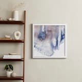 "Sweet Melancholy" - Art Print in Blue Smoke by Helen Halik - In a Room