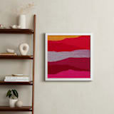 "reverse shades" - Art Print in magenta by Baumbirdy - In a Room