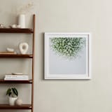 "Gypsophila" - Art Print in emerald green by Marabou Design - In a Room