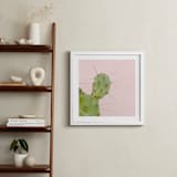 "Succulent No1" - Art Print in Color by Jessica C Nugent - In a Room