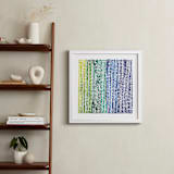 "Rainbow Dots 2" - Art Print in Sky by Kerry Doyle - In a Room