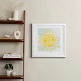 "Sunny" - Art Print in Sky by Susan Asbill - In a Room