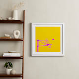 "Court Pop 3" - Art Print in Sugar Rush by Tania Medeiros - In a Room