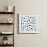"Geometric plants" - Art Print in White by FERNANDA MARTINEZ - In a Room